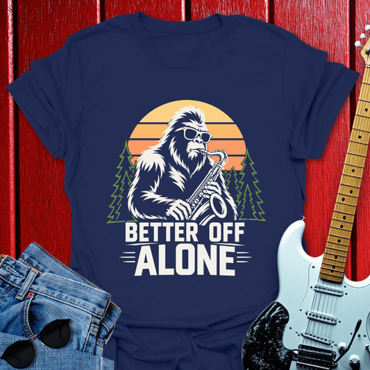 Bigfoot Alone T-shirt