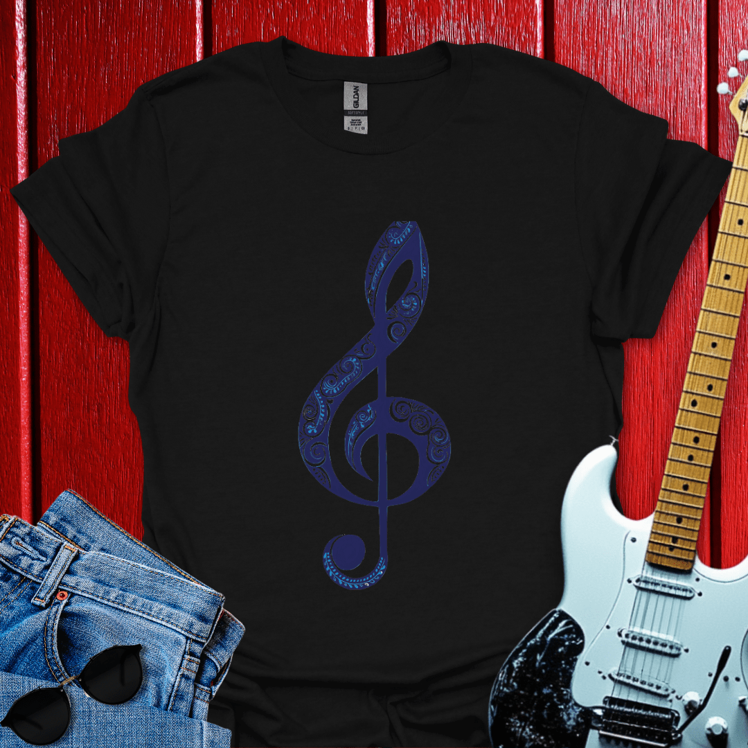 Blue Clef T-shirt