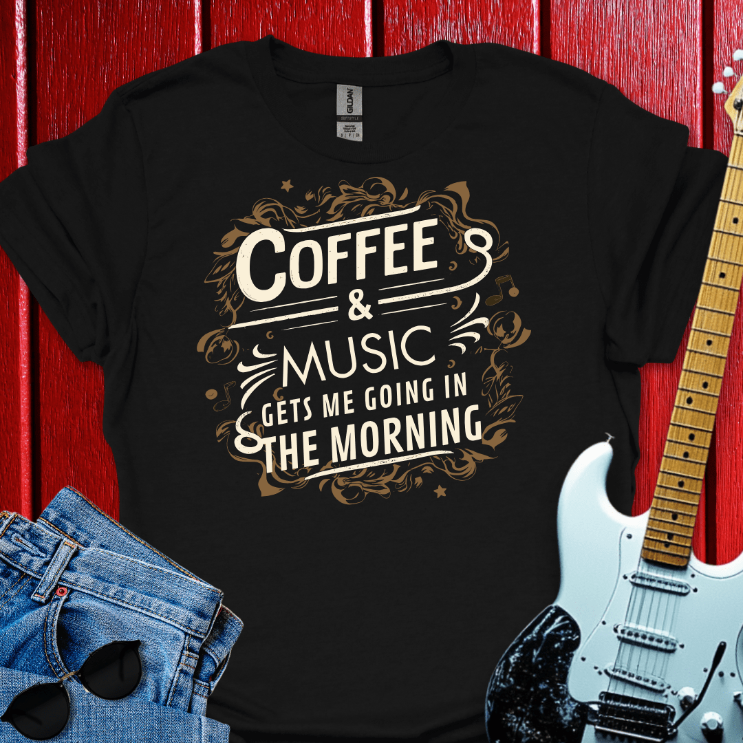 Coffee And Music T-shirt