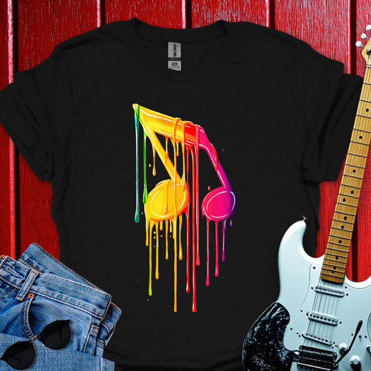 Colorful Beat Note T-shirt