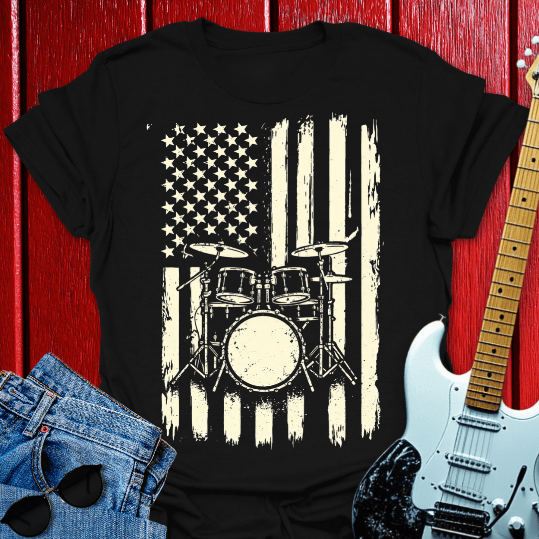 Drum Flag T-shirt