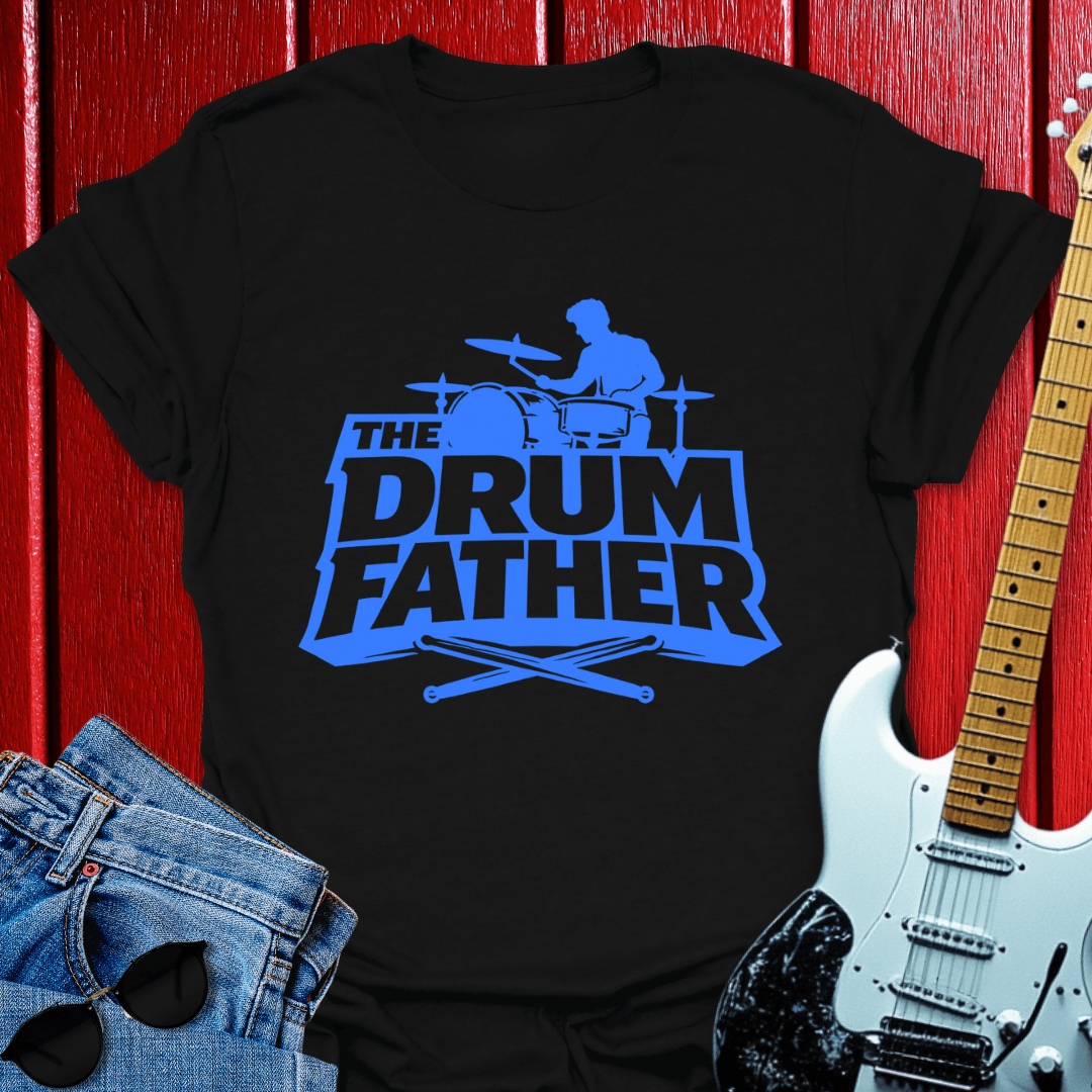 Drumming Father T-shirt