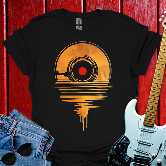 Golden Melting Record T-shirt