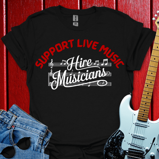 Hire Musicians T-shirt