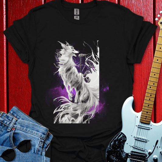 Japanese Fox Sings T-shirt