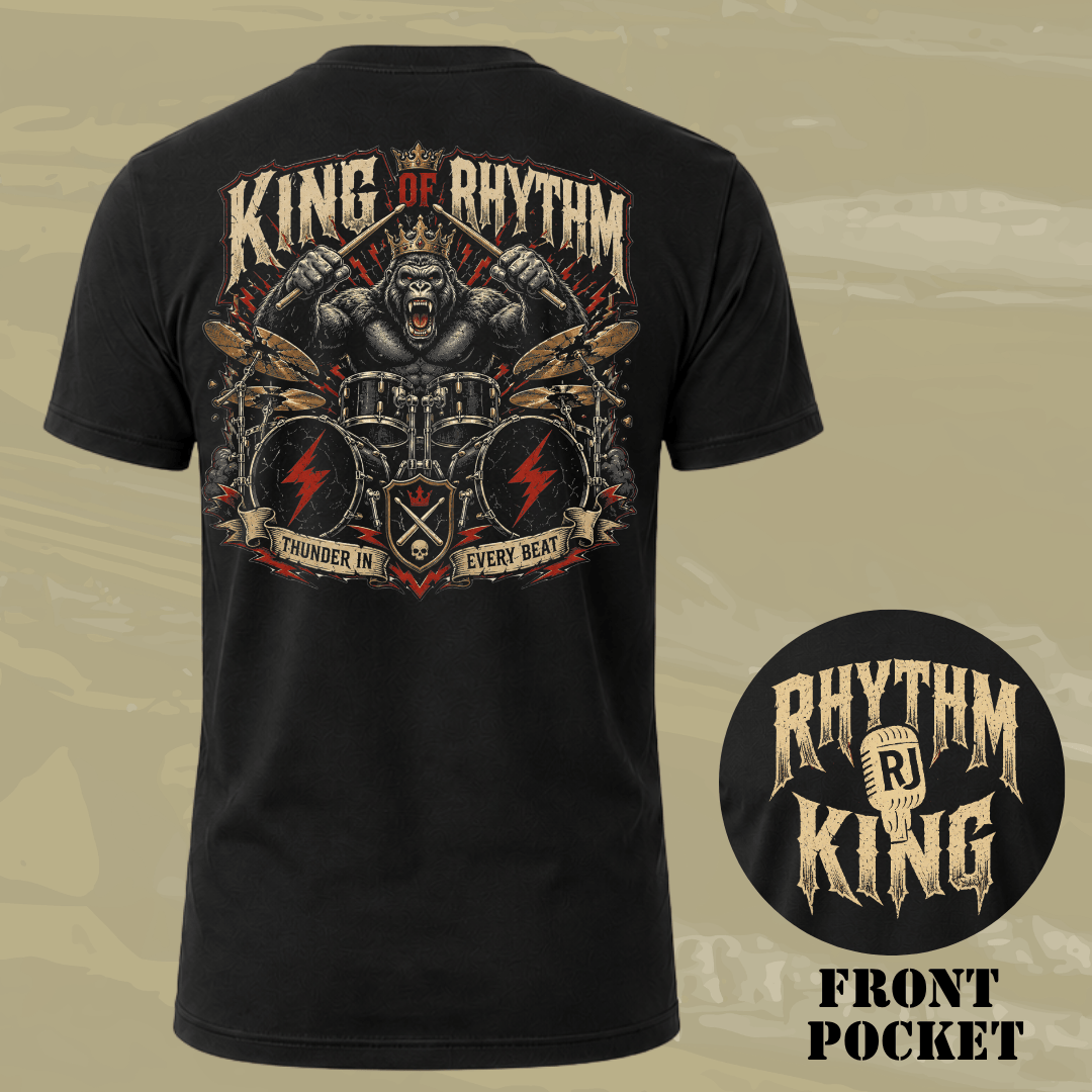 King Rhythm Back T-shirt