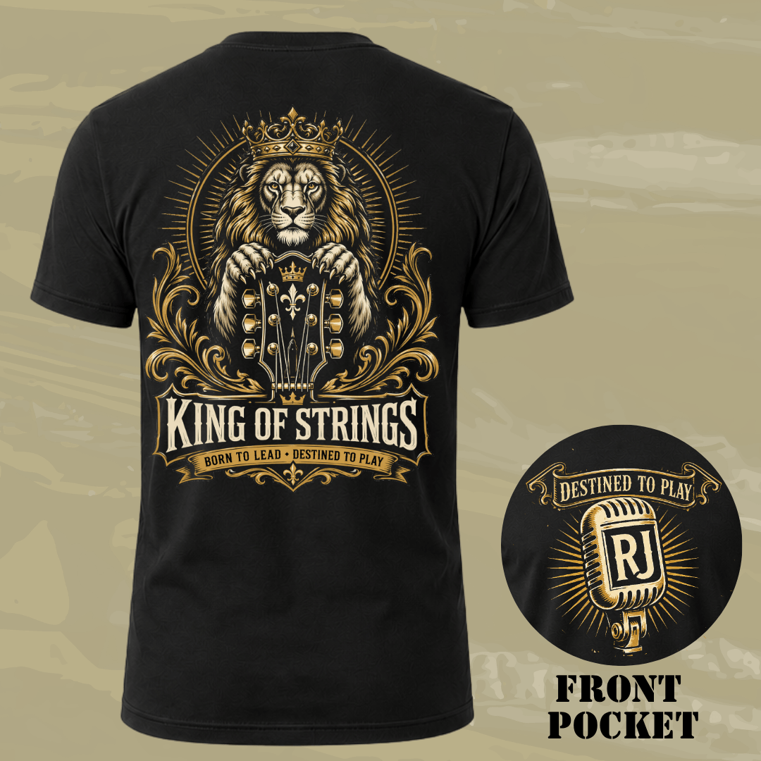 King Strings Back T-shirt