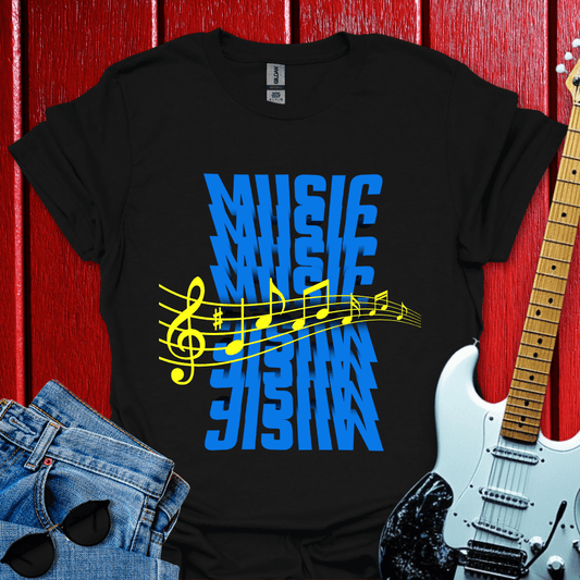 Multi Music T-shirt