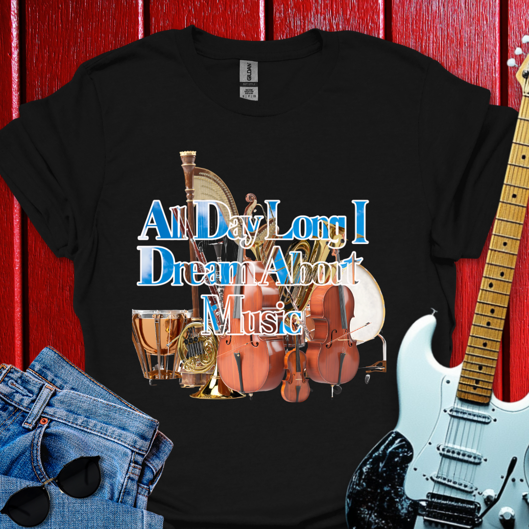 Music All Day T-shirt