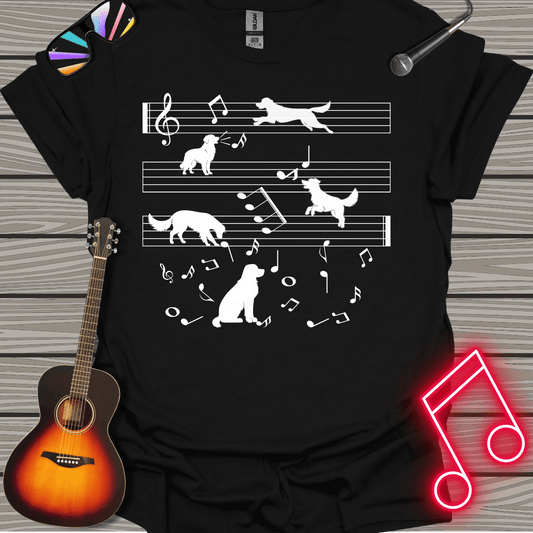 Music Notes Everywhere T-shirt