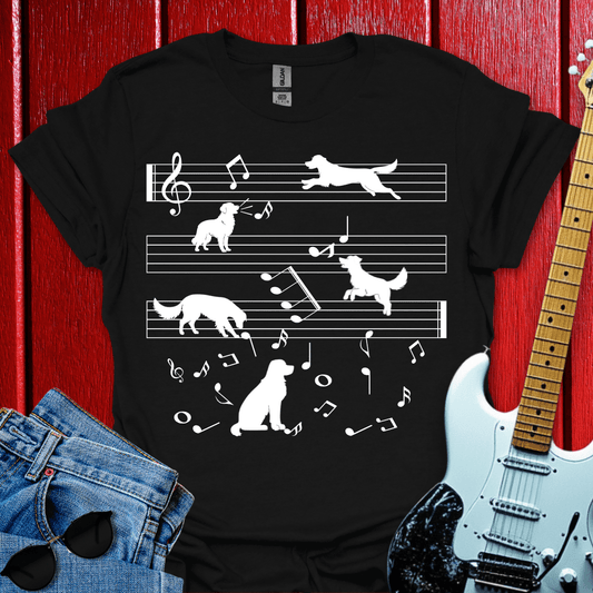 Music Notes Everywhere T-shirt