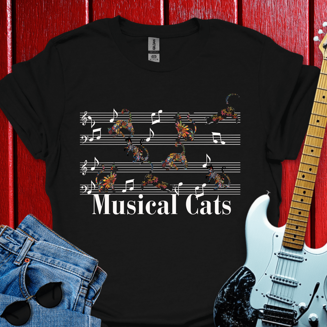 Musical Cats T-shirt