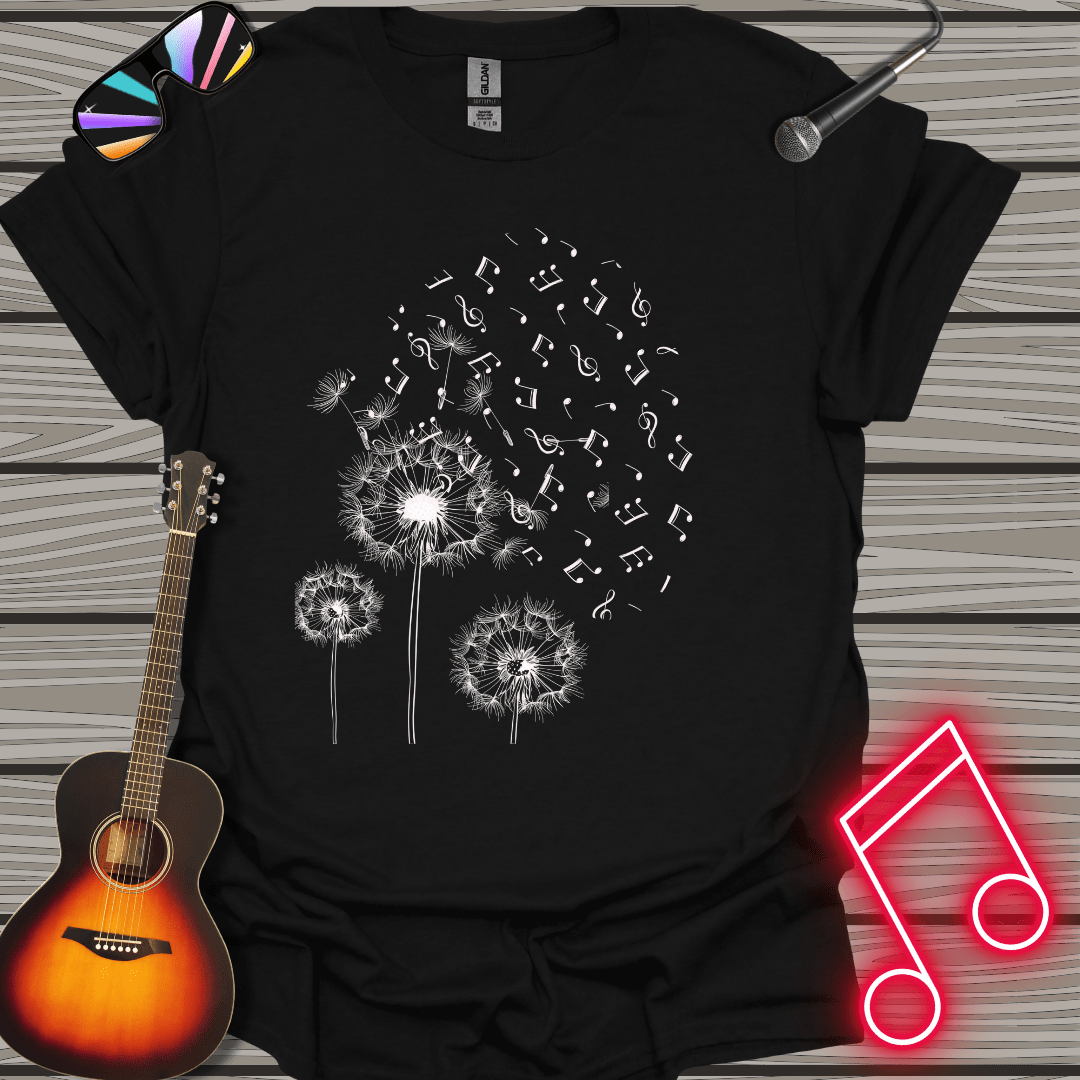 Musical Dandelions T-shirt