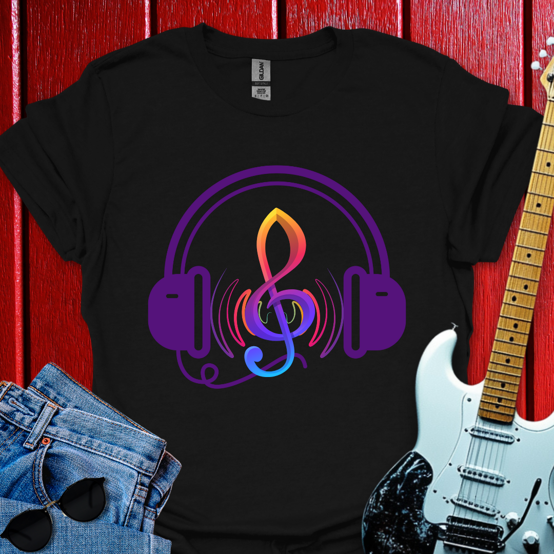 Musical Headphones T-shirt