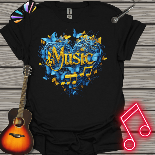 Musical Heart T-shirt