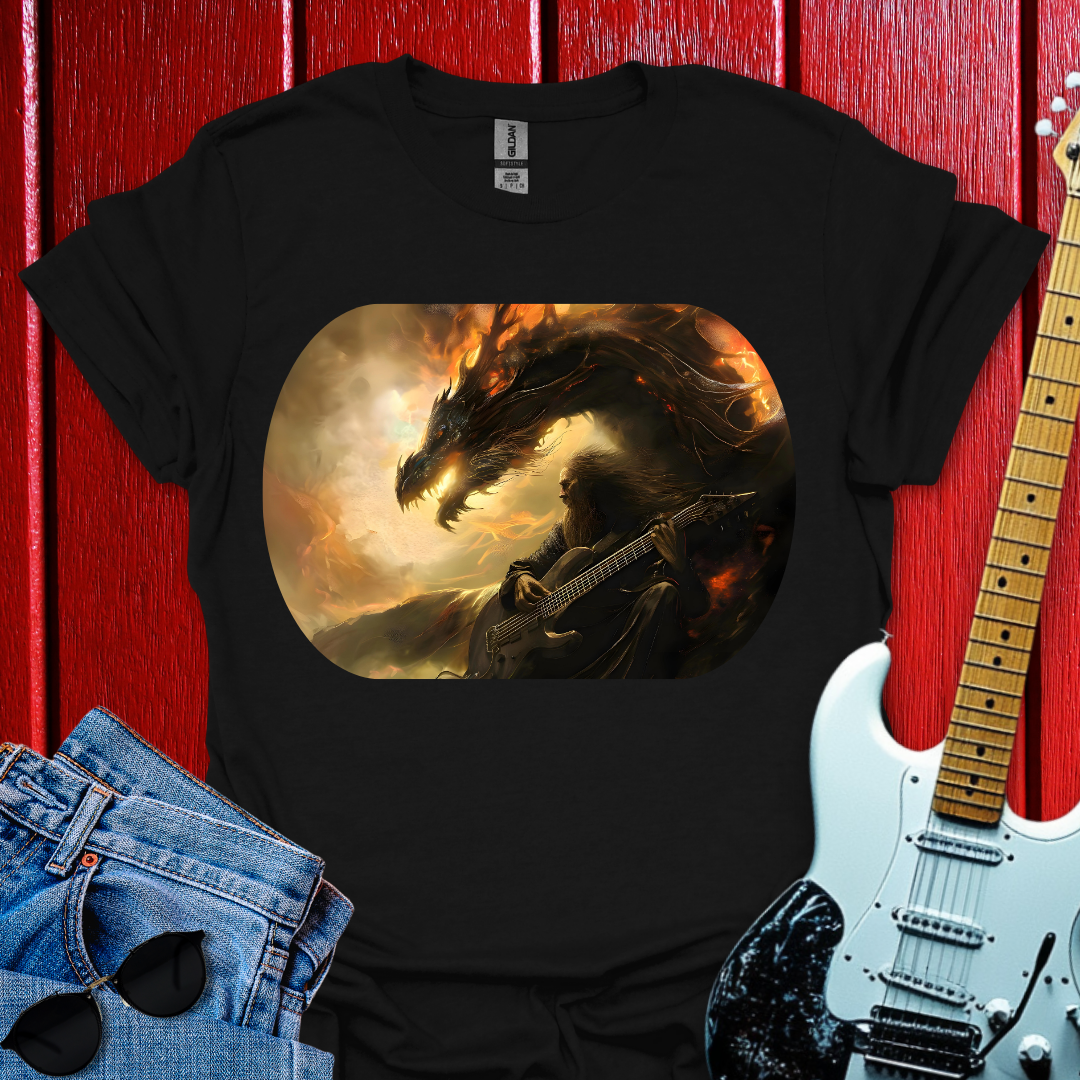 Musical Sage With Dragon T-shirt