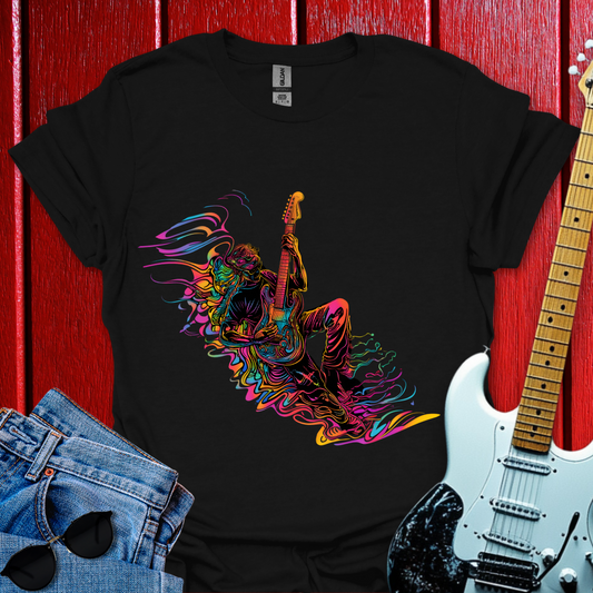 Psychedelic Guitar T-shirt