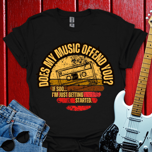 Retro Do I Offend T-shirt