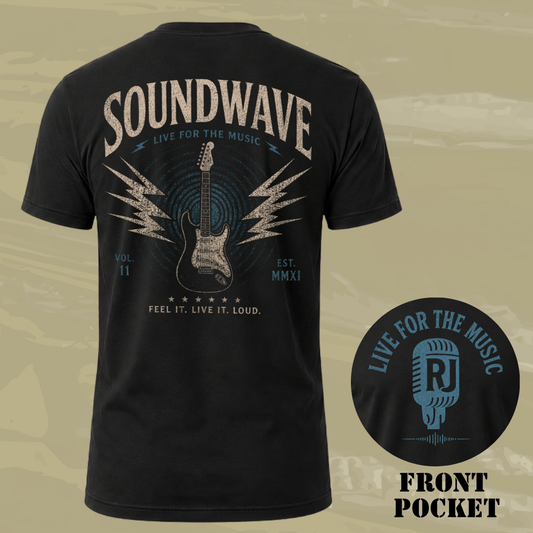 Soundwave Back T-shirt