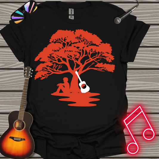 Yin/Yang Under A Tree T-shirt