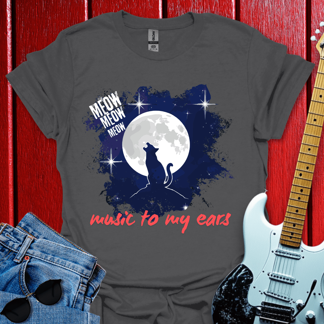 Cat Meowing T-shirt