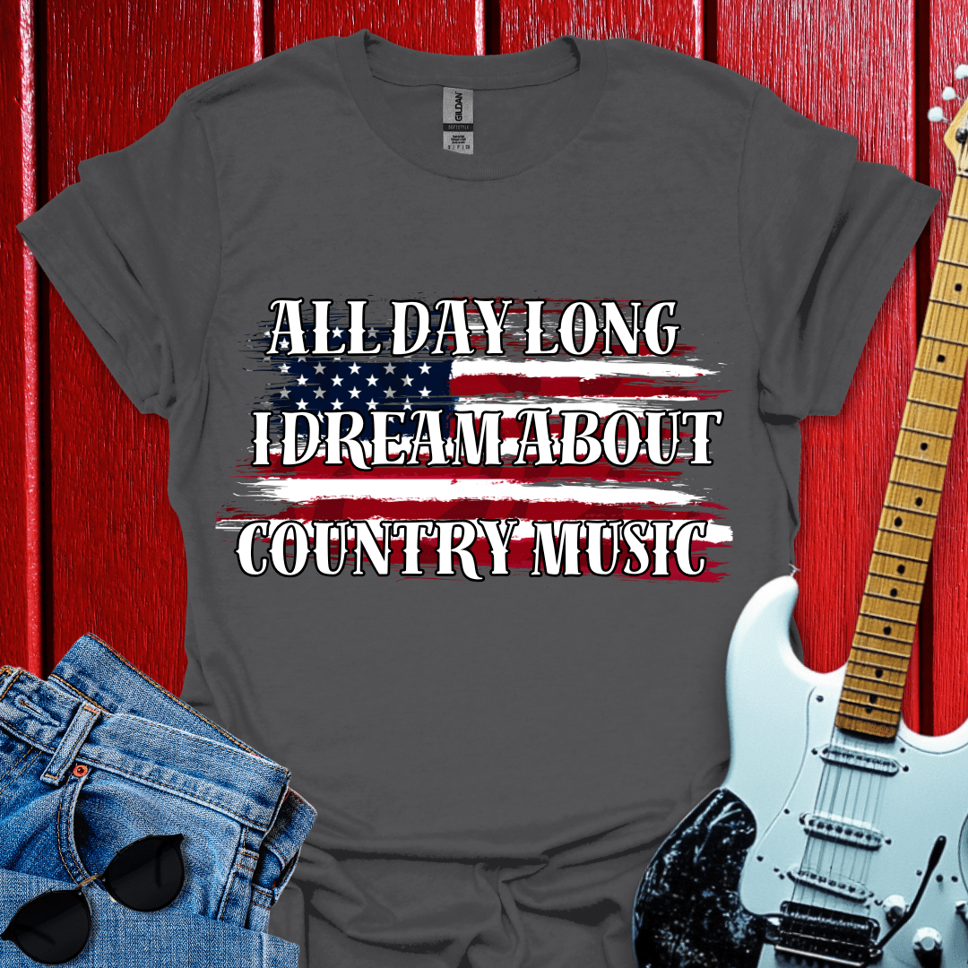 Country Music All Day T-shirt