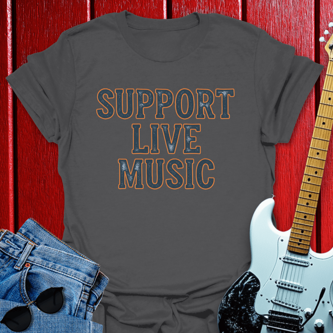 Distressed Support T-shirt