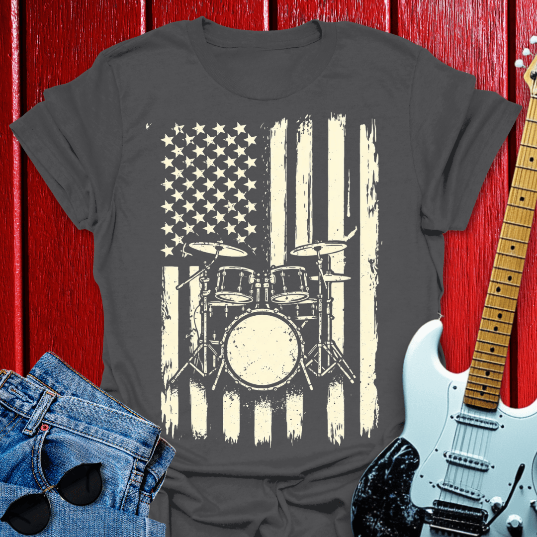 Drum Flag T-shirt