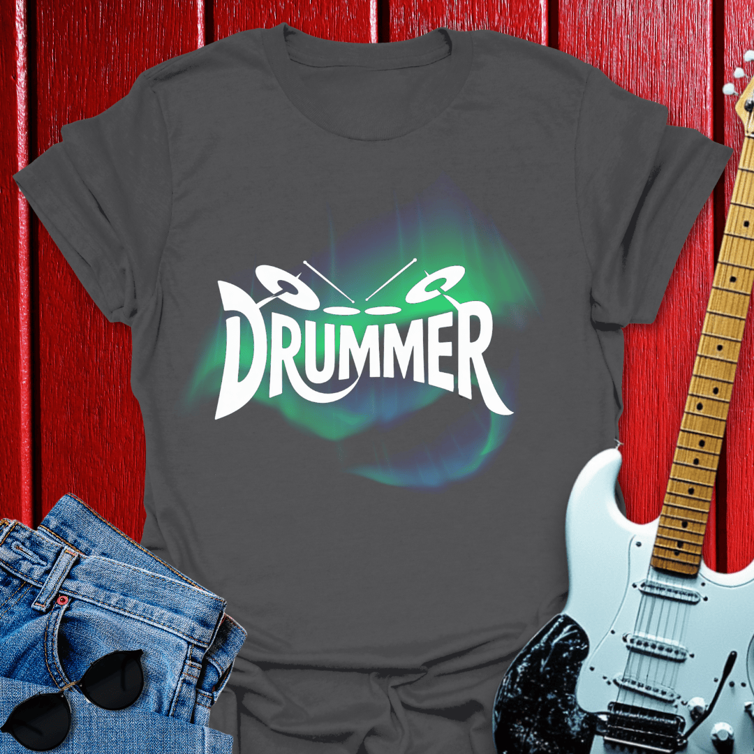 Font Drummer T-shirt