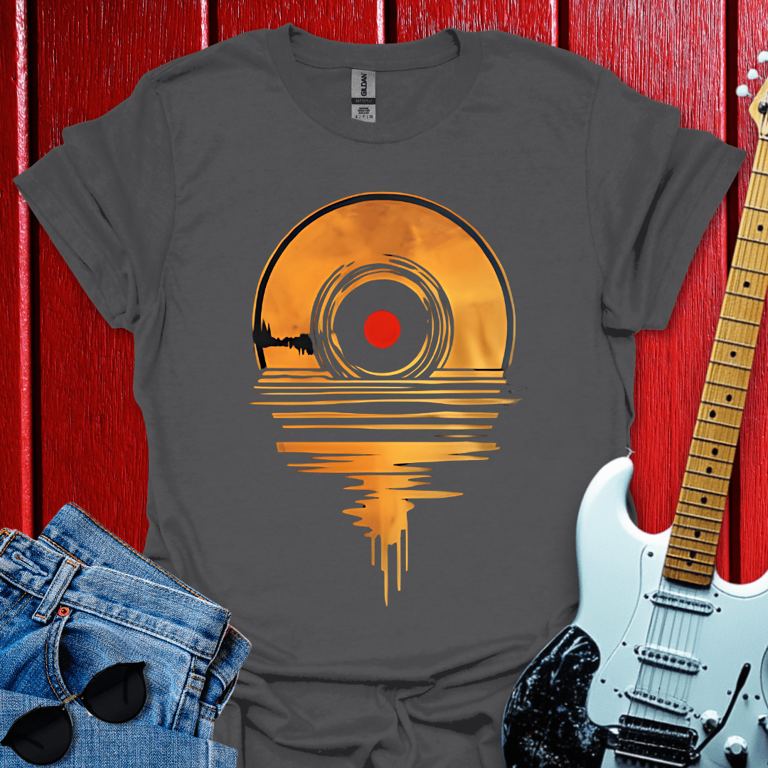 Golden Melting Record T-shirt