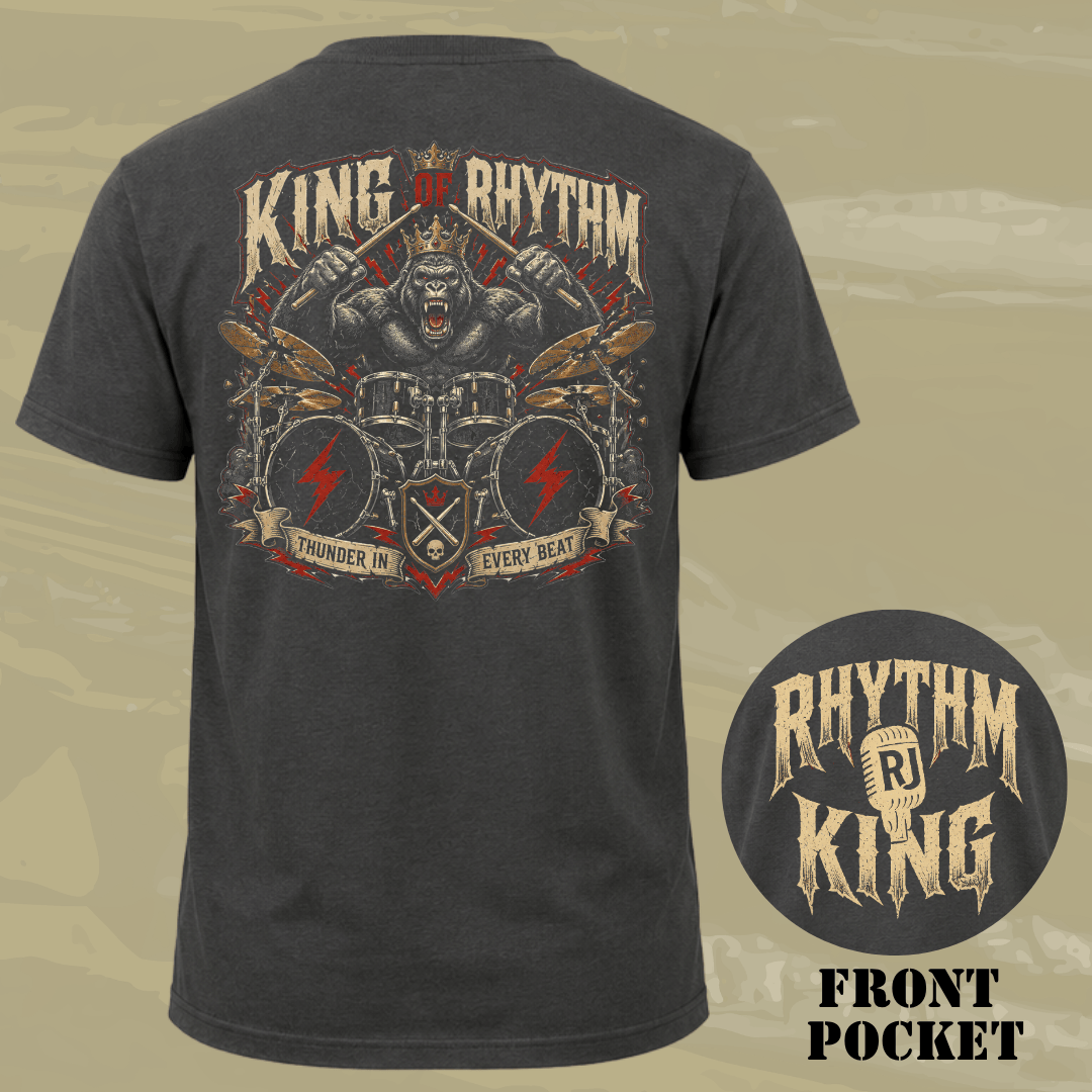 King Rhythm Back T-shirt