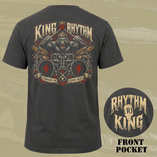 King Rhythm Back T-shirt