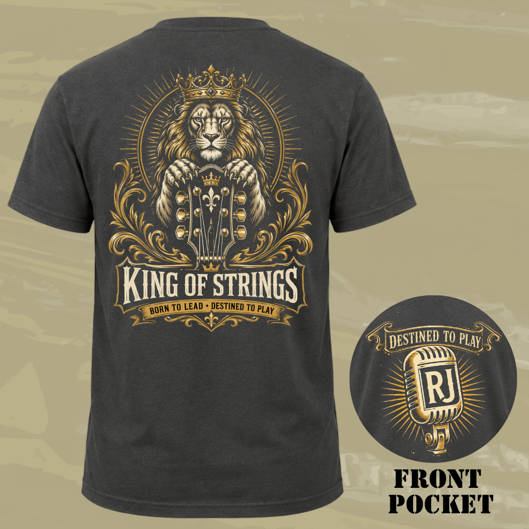 King Strings Back T-shirt
