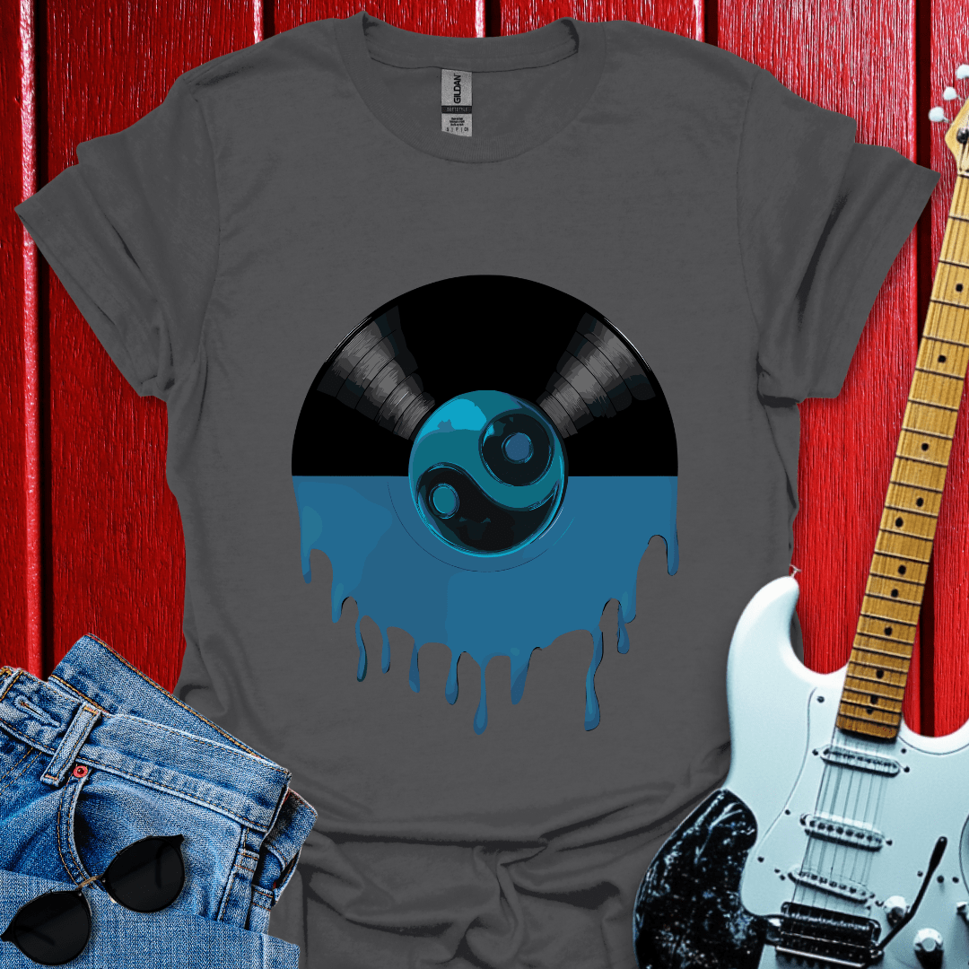 Melted Yin/Yang Record T-shirt