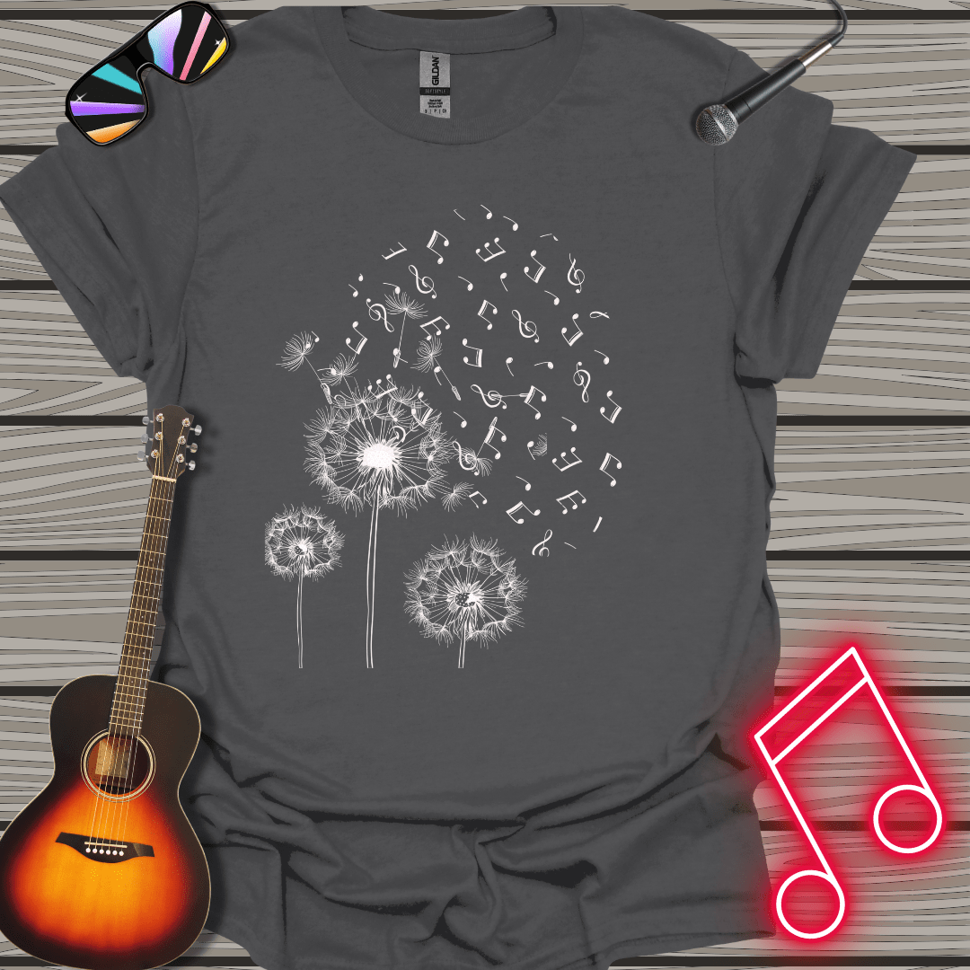 Musical Dandelions T-shirt