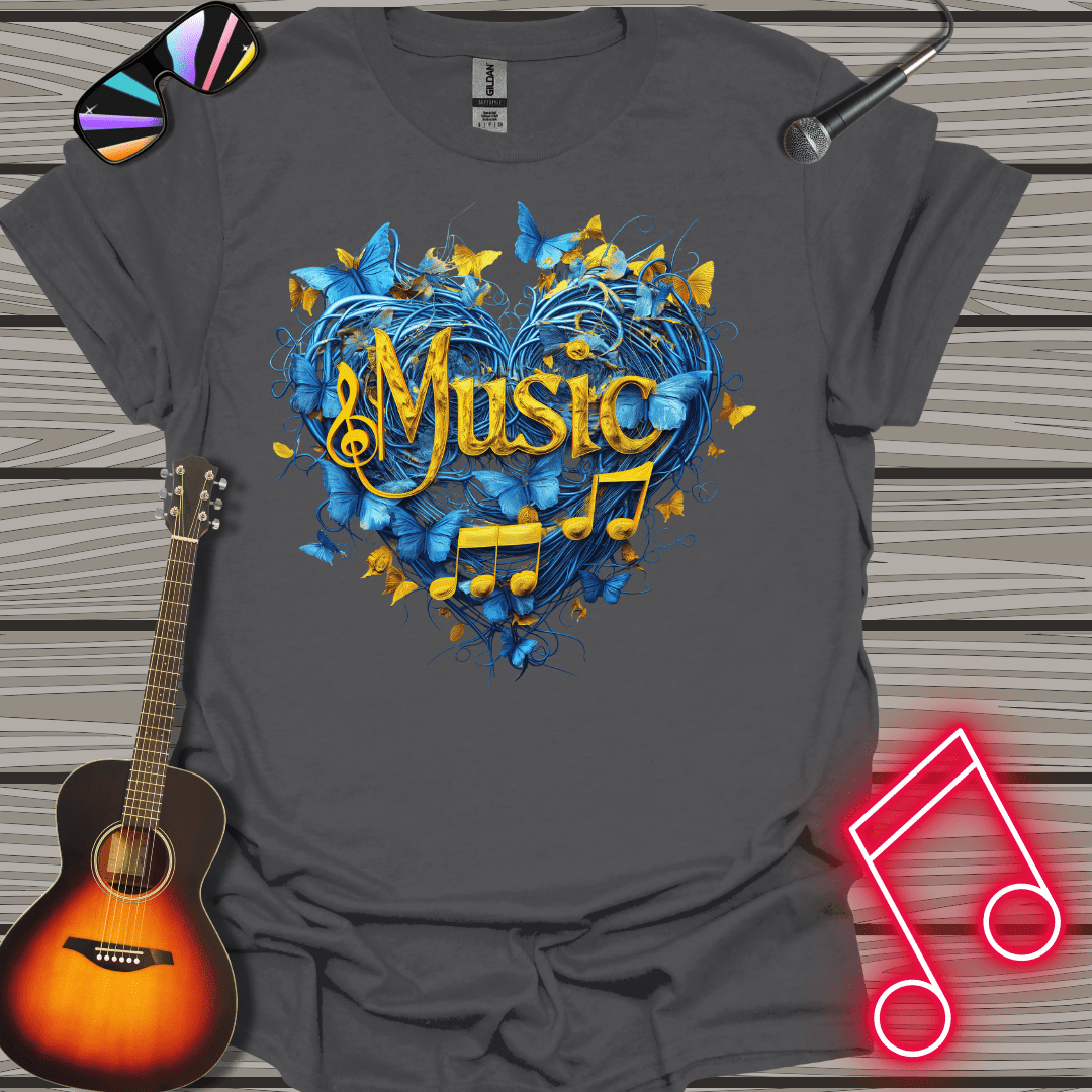 Musical Heart T-shirt