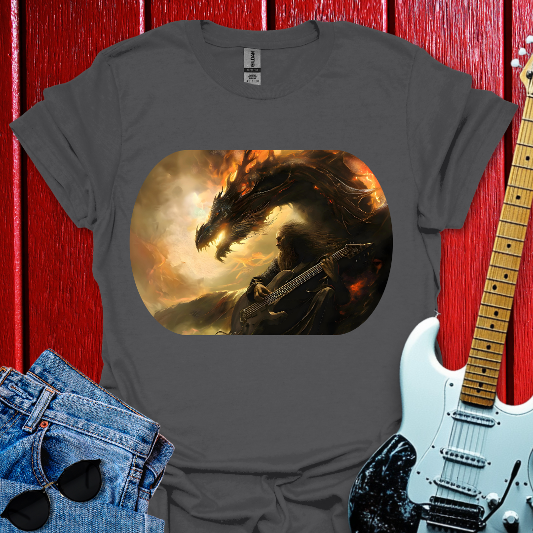 Musical Sage With Dragon T-shirt