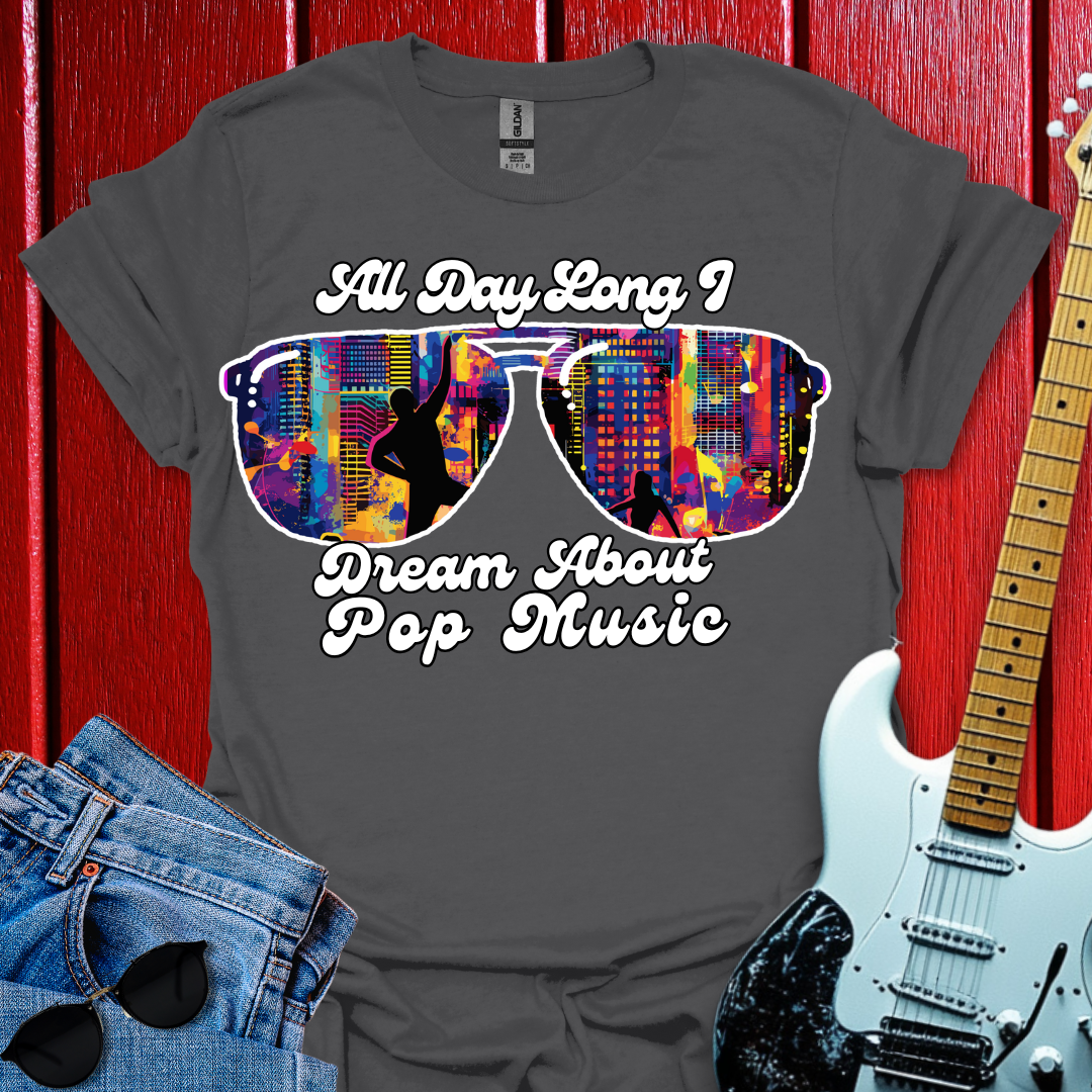 Pop Music All Day T-shirt