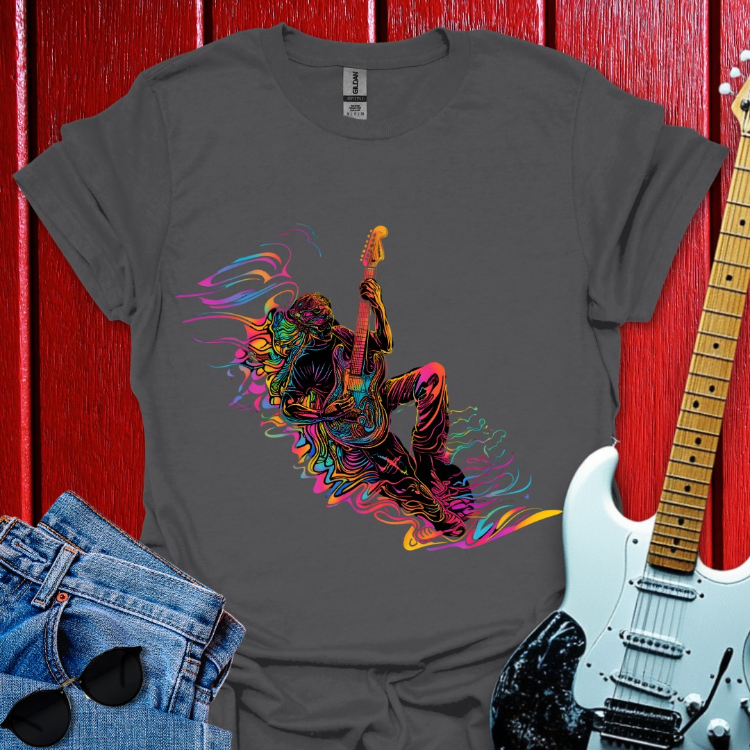 Psychedelic Guitar T-shirt