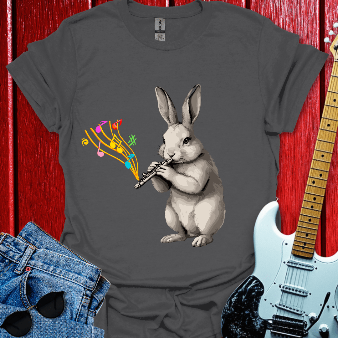 Rabbit Flutist T-shirt