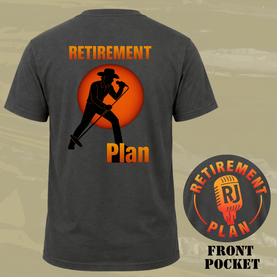 Retirement Cowboy Back T-shirt