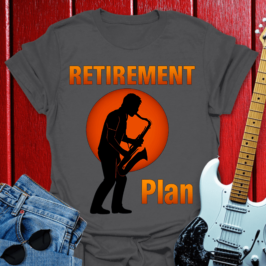 Retirement Saxophone T-shirt