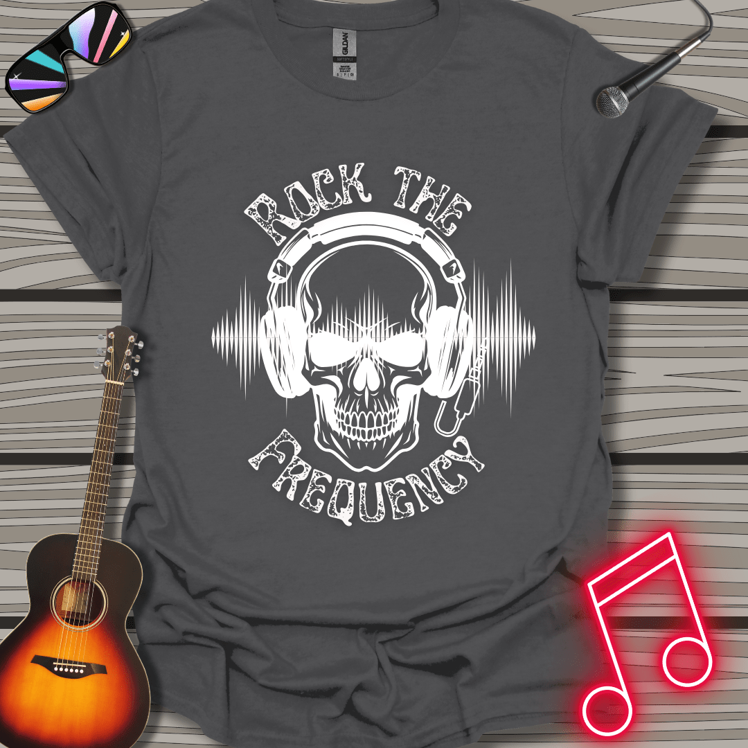 Rock The Frequency (White) T-shirt