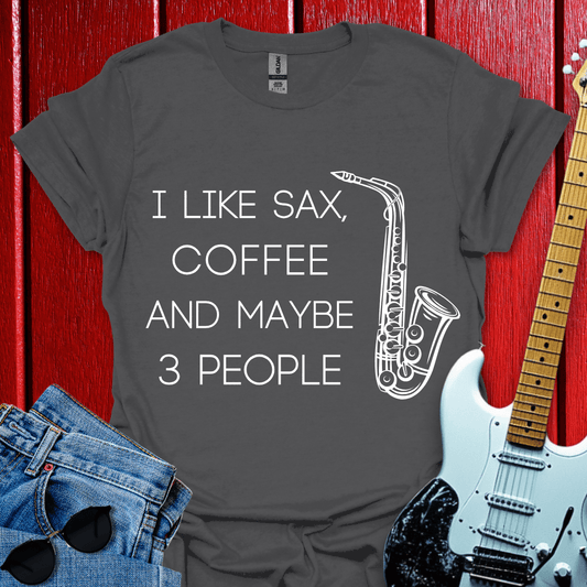 Sax & Coffee T-shirt