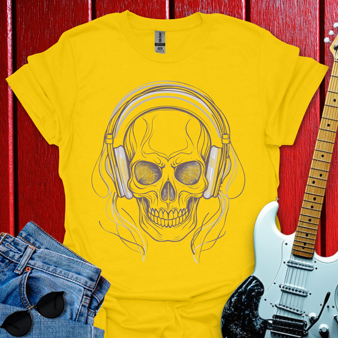 Headphone Skull T-shirt