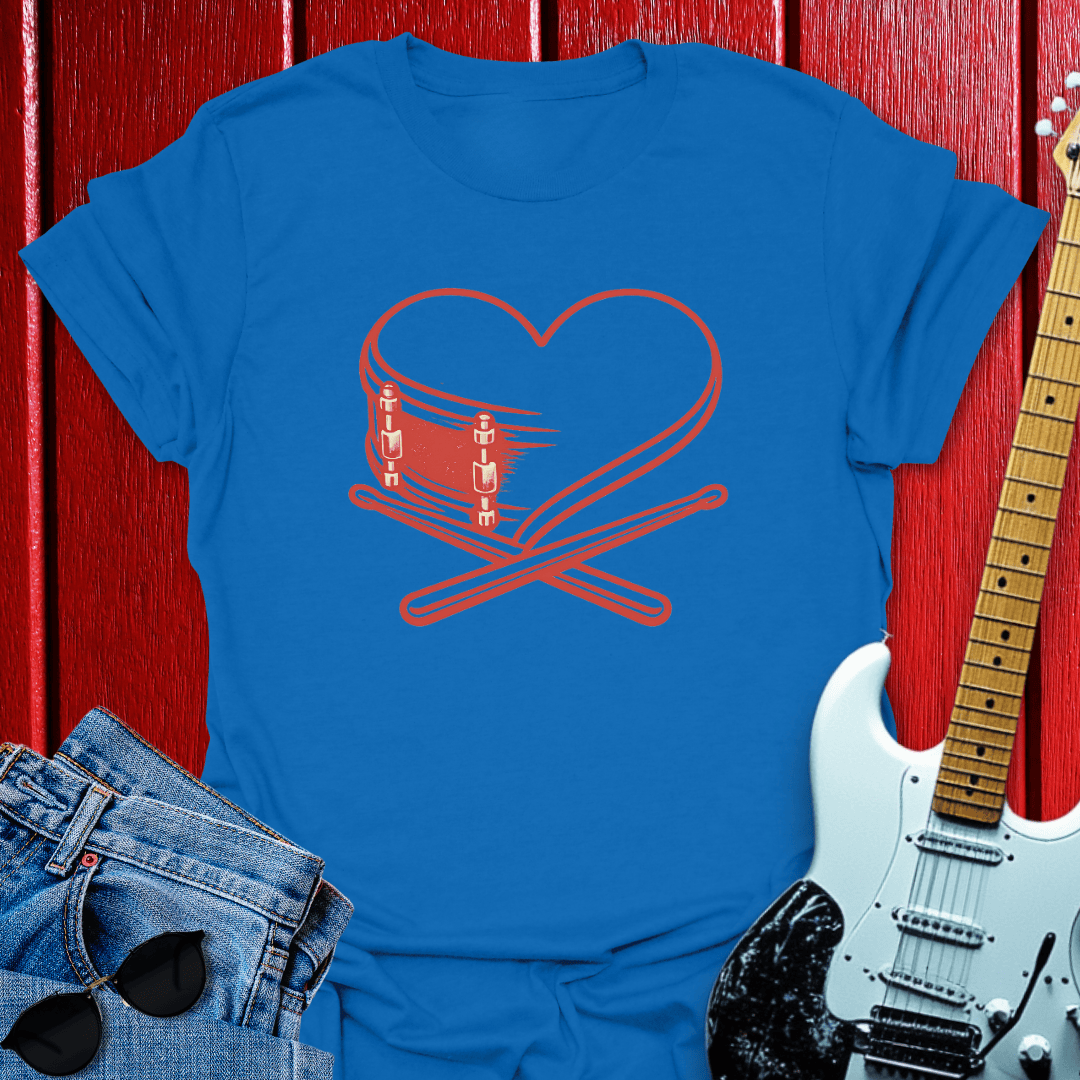 Drum Heart T-shirt
