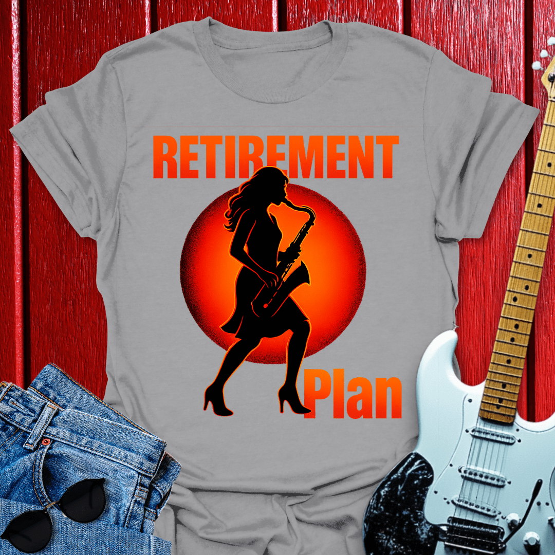 Female Sax T-shirt