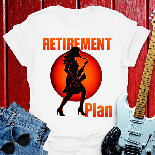 Female Sax T-shirt