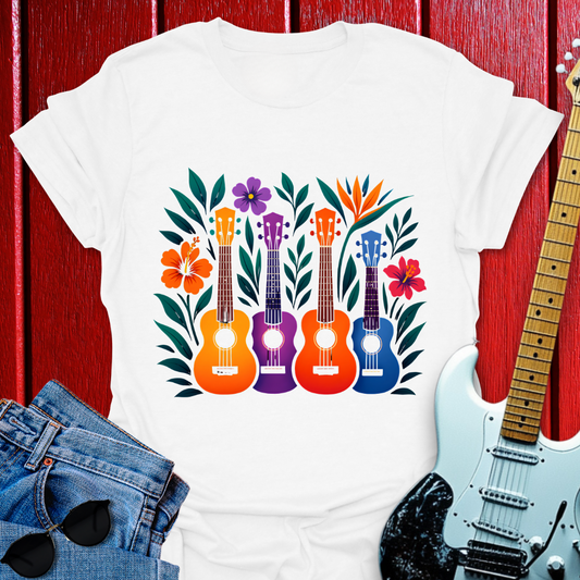 Flora Ukulele T-shirt