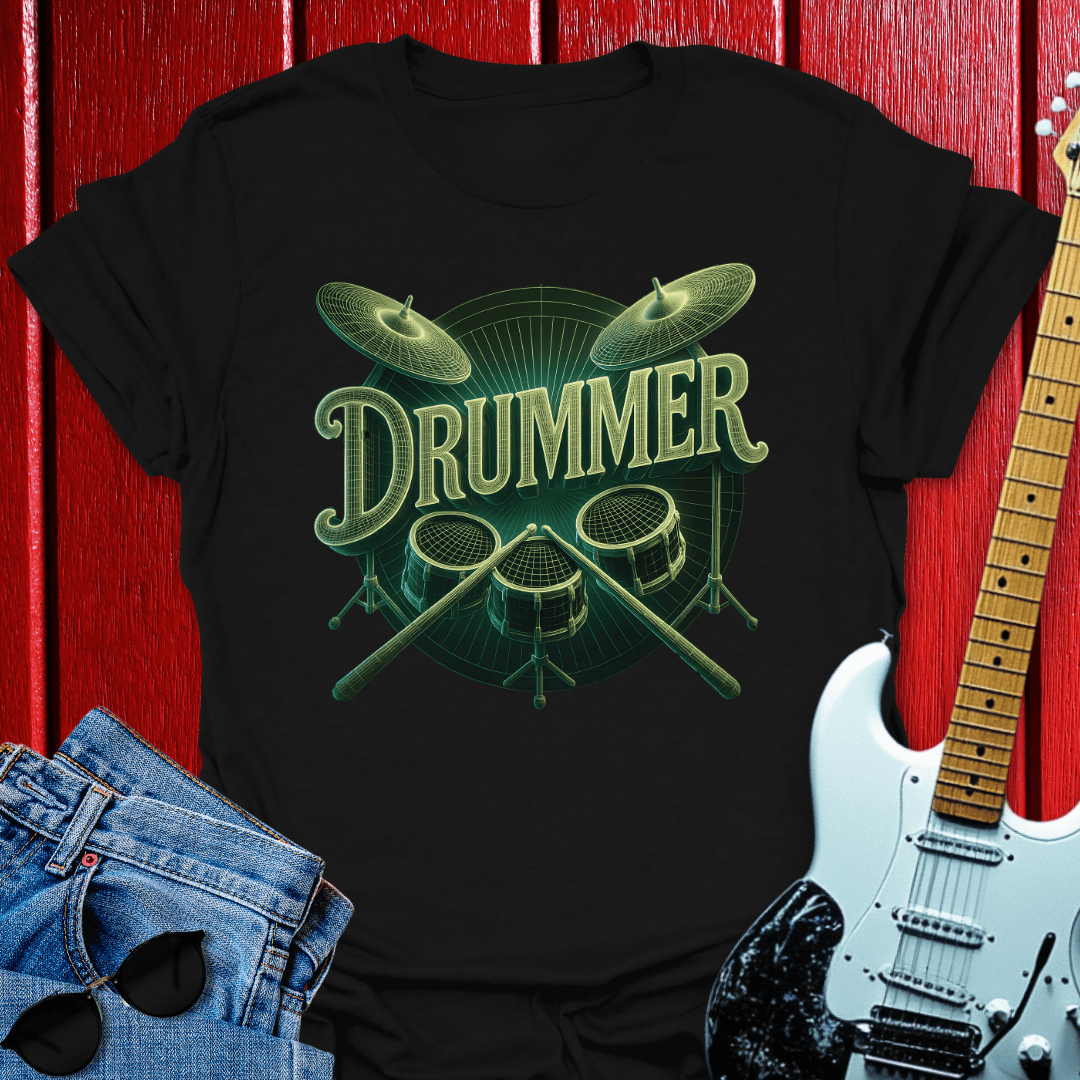 Framed Drummer T-shirt